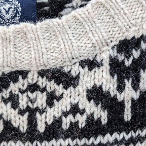 Wool/Alpaca AE American Eagle Sweater (fits small) - Picture 13 of 14